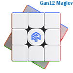 Gan12 Maglev 3x3x3 Speed Cube Sticerless Tiled Primary Core