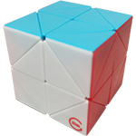 Funs Puzzle SuperZ 2x2x2 + Skewb Magic Cube Stickerless