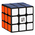 YongJun GuanLong V4 3x3x3 Magic Cube Black