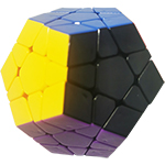 DaYan Megaminx Magic Cube Black-bottom Color Version