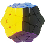 DaYan Megaminx Magic Cube with Corner Ridges Black-bottom Color Version