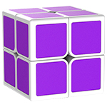QiYi MoFangGe 2x2 OC Cube Vibrant Dreamy Purple