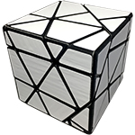 Funs Puzzle GhostZ Magic Cube Black with White Stickers