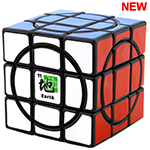 2022 New Version MF8 Crazy 3x3 Plus Earth Magic Cube Black