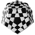 Chessboard Gigaminx Magic Cube Version A
