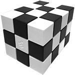 Chessboard 3x3x4 Magic Cube