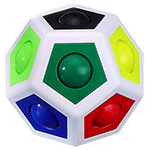 CB Polyhedral Rainbow Ball White