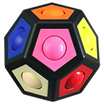 CB Polyhedral Rainbow Ball Black