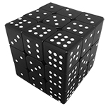 CB 3x3x3 Braille Cube with 3D Relief Effect Sudoku