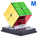 Cyclone Boys SA Electroplated Magnetic 2x2x2 Magic Cube