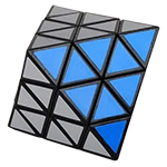 DianSheng Face-Turning Octahedron FTO Cube Black