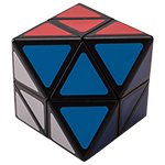 QJ Octahedron Diamond Cube Black