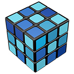 YH Gradient Blue 3x3x3 Magic Cube