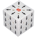 SS Onepolar 3x3 Magic Cube White
