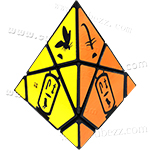 JuMo Extra-large Fisher Based Pyramid Tower Pattern Stickere...