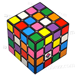 Supersede Sudoku 4x4x4 Magic Cube 8-color Version