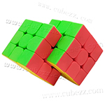 CubeTwist Double Conjoined 3x3 Version 3 Magic Cube Stickerless