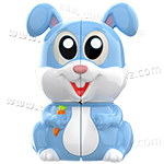 YuXin Rabbit 2x2 Magic Cube Puzzle Toy Blue