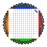 DianSheng Galaxy 12M 12x12 Magnetic Speed Cube Stickerless w...