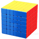 MoYu MFJS MeiLong 6 V2 6x6x6 Magic Cube Stickerless