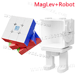 MoYu MoFangJiaoShi RS3M V5 3x3x3 Speed Cube MagLev + Robot V...