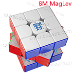 MoYu Super WeiLong 3x3x3 Speed Cube 8-Magnet MagLev Ball-cor...