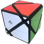 JuMo Dual Fisher 2x2x2 Magic Cube Black