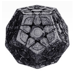 YuXin Little Magic SangLuo Megaminx V3 Transparent Black