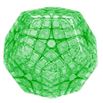 YuXin HuangLong QingHe Master Kilominx Transparent Light Green