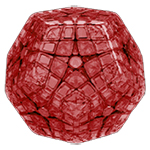 YuXin HuangLong YangChun Master Kilominx Transparent Crimson