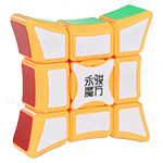YongJun JinJiao 1x3x3 Magic Cube Standard Version Orange