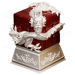 DianSheng Flying Loong Metal Dragon Cube Silvery