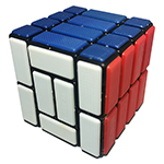Cubetwist Burr A 4x4x4 Bandaged Cube Black