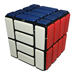 Cubetwist Wall A 4x4x4 Bandaged Cube Black