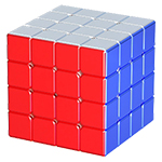 SENGSO Electroplating Colorful 4x4x4 Cube