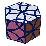 Calvin's Manish Hexagonal Curvy Copter Blue