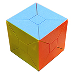 1-Layer 6-Axis Hexahedral Magic Cube Puzzle