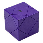 DianSheng Galaxy Cluster Mirror Skewb Magic Cube Purple