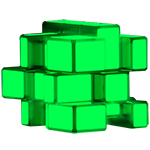 QiYi Glow-in-the-dark Luminous Mirror Magic Cube