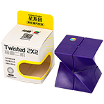 DianSheng Galaxy Cluster Twisted 2x2 Cube Purple