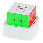 QiYi X-Man Design Tornado V4 AI Smart Cube UV Charge Stand V...