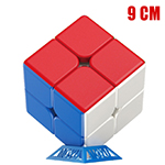 MoYu MoFangJiaoShi 9cm 2x2x2 Plus Magic Cube Stickerless