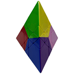 Funs LimCube Trefoil Tetrahedron Twelve-color Version