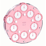 QiYi ChuanShi 5x5 Magnetic Magic Clock Pink