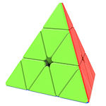 QiYi Warrior M Pyraminx Stickerless