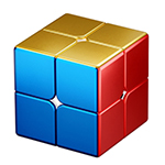 SengSo Alloy Colorful 2x2x2 Magic Cube