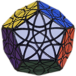 Spiral Star Dodecahedron Black