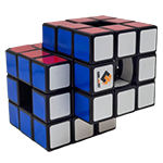 CubeTwist Double Void 3x3 Magic Cube Black