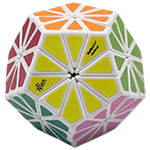 Meffert Crystal Megaminx White