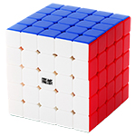MoYu HuaChuang 5x5x5 Magic Cube Stickerless 